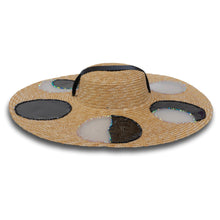 Load image into Gallery viewer, Lunar Phases Straw Hat (Large)
