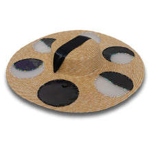Load image into Gallery viewer, Lunar Phases Straw Hat (Large)