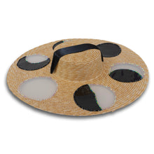 Load image into Gallery viewer, Lunar Phases Straw Hat (Large)