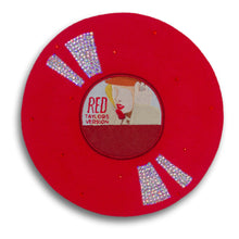 Load image into Gallery viewer, Red on Vinyl Beret