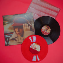 Load image into Gallery viewer, Red on Vinyl Beret