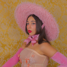 Load image into Gallery viewer, Rococo Ruffle Straw Hat (Large)