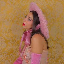 Load image into Gallery viewer, Rococo Ruffle Straw Hat (Small)