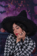 Load image into Gallery viewer, Ruffle Witch Hat (Large)