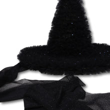 Load image into Gallery viewer, Ruffle Witch Hat (Large)