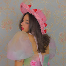 Load image into Gallery viewer, Strawberries & Heart C(ache) Heart Hat