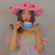 Load image into Gallery viewer, Strawberries & Heart C(ache) Heart Hat