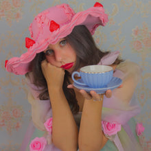Load image into Gallery viewer, Strawberries & Heart C(ache) Heart Hat