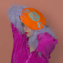 Load image into Gallery viewer, The Life of a Showgirl on Vinyl Beret