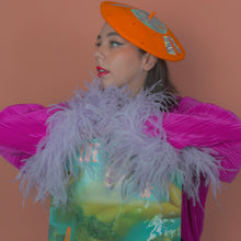 Load image into Gallery viewer, The Life of a Showgirl on Vinyl Beret