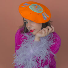 Load image into Gallery viewer, The Life of a Showgirl on Vinyl Beret
