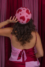Load image into Gallery viewer, Glitterally Hearts Gumdrop Hat