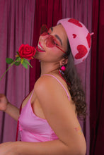 Load image into Gallery viewer, Glitterally Hearts Gumdrop Hat