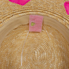 Load image into Gallery viewer, Heart on my Sleeve Straw Hat (Small)