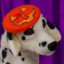 Load image into Gallery viewer, Jack-o'-Lantern Pet Beret