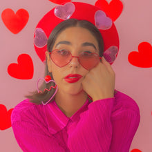 Load image into Gallery viewer, Disco Hearts Beret