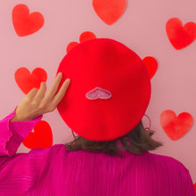 Load image into Gallery viewer, Disco Hearts Beret
