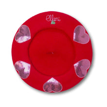 Load image into Gallery viewer, Disco Hearts Beret