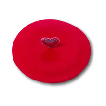 Load image into Gallery viewer, Disco Hearts Beret
