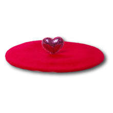 Load image into Gallery viewer, Disco Hearts Beret