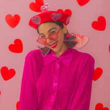 Load image into Gallery viewer, Disco Hearts Beret