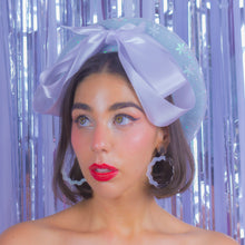Load image into Gallery viewer, Glitter and Snowflakes Beret