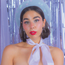 Load image into Gallery viewer, Glitter and Snowflakes Beret