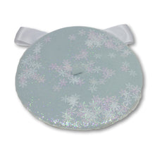 Load image into Gallery viewer, Glitter and Snowflakes Beret