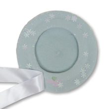 Load image into Gallery viewer, Glitter and Snowflakes Beret