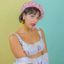 Load image into Gallery viewer, Going Dotty Beret in Pink