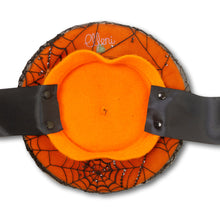 Load image into Gallery viewer, Cobweb Beret in Orange