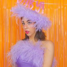 Load image into Gallery viewer, Feather Boa Beret