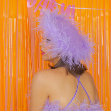 Load image into Gallery viewer, Feather Boa Beret