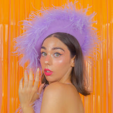 Load image into Gallery viewer, Feather Boa Beret