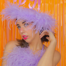 Load image into Gallery viewer, Feather Boa Beret