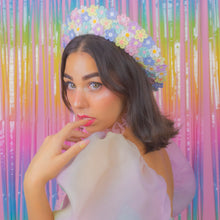 Load image into Gallery viewer, Flower Crown Beret