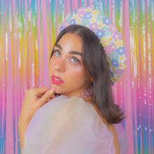 Load image into Gallery viewer, Flower Crown Beret