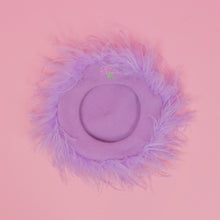 Load image into Gallery viewer, Feather Boa Beret
