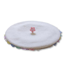 Load image into Gallery viewer, Flower Crown Beret
