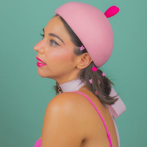 Lovesick Gumdrop Hat in Pink