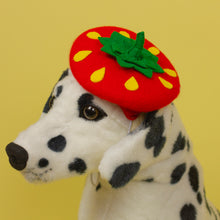 Load image into Gallery viewer, Red Strawberry Pet Beret