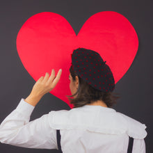 Load image into Gallery viewer, Skip a Beat Beret in Black