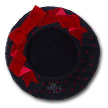 Load image into Gallery viewer, Skip a Beat Beret in Black