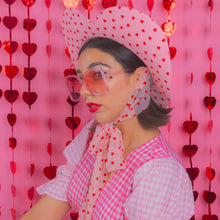 Load image into Gallery viewer, Skip a Beat Heart Hat in Pink