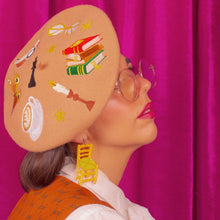 Load image into Gallery viewer, Dark Academia Beret