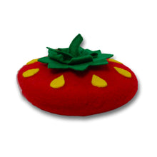 Load image into Gallery viewer, Red Strawberry Pet Beret
