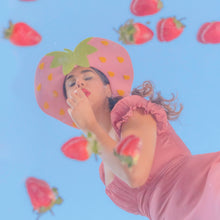 Load image into Gallery viewer, Pink Strawberry Heart Hat