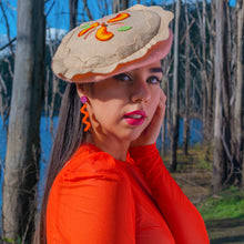 Load image into Gallery viewer, Peach Pie Beret