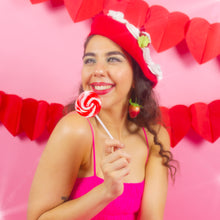 Load image into Gallery viewer, Red Velvet Cake Beret