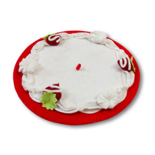 Load image into Gallery viewer, Red Velvet Cake Beret